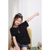 Girls' Irregular Slit Summer T-Shirt