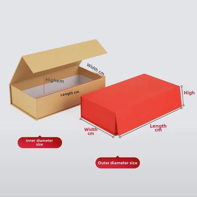 Luxury Magnetic Flip-Top Gift Box for Cosmetics & Liquor