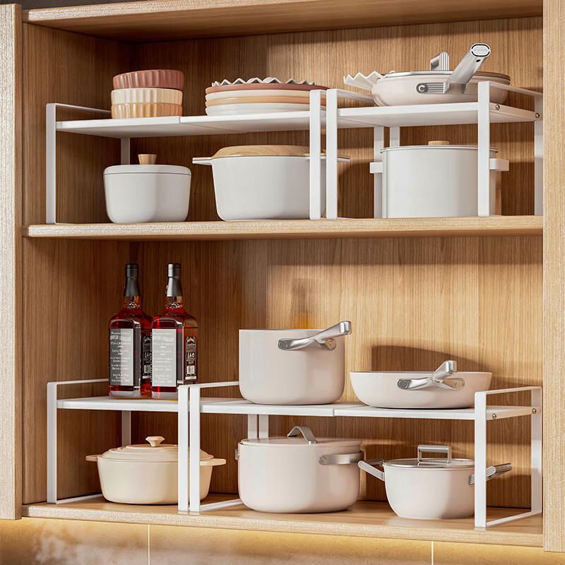 Adjustable Carbon Steel Kitchen Storage Rack