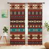 BOho-3D Printing Curtain for Adult, Essential Bedroom, Living Room, Shade Fabric, Custom Hook, Decorative