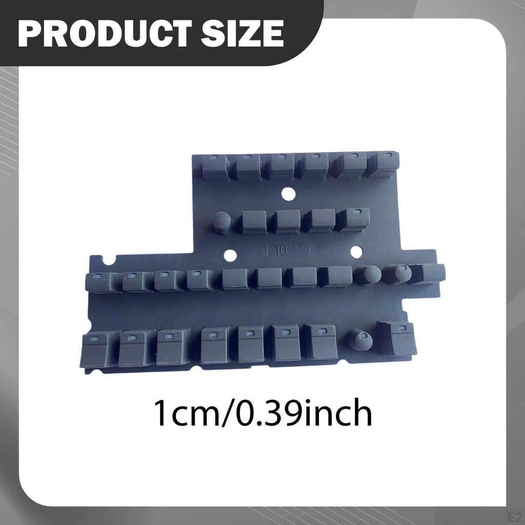 Conductive Keyboard Pad, Rubber Replacement for Electronic Keyboards, High Sensitivity, Long