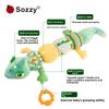 Chameleon Height Ruler Newborn Baby Soothing Doll Plush Baby Toy 0-1 Years Old Puzzle