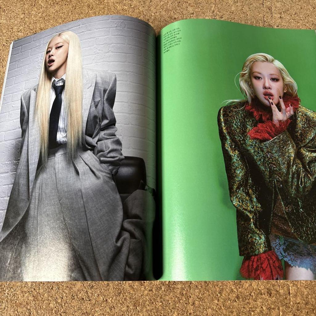 [USED] GQ KOREA BLACKPINK ROSE and others