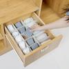 Socks Underwear DIY Space-Saving Drawer Divider Partition Board Drawer Organizer Closet Separator