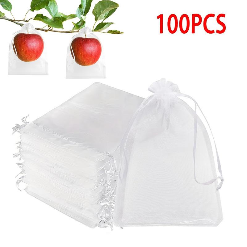 Fruit Protection Net Bags Pest Control Anti-Bird Netting Strawberry Mesh Bag Vegetable Netting Cover Gardening Tool