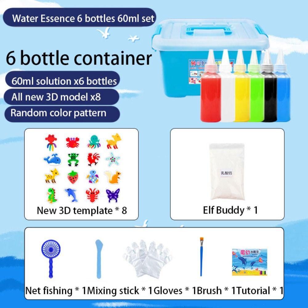 DIY Material Set Magic Water DIY Set Magic Water Elf Ocean Mold Kit  Montessori Education Toy