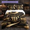 Set Biancheria da Letto 3 Pezzi Calcio Athletic Bilbao Morbido Copripiumino con Federe Set Decorazione Camera da Letto per la Casa