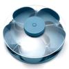 With Lid Rotating Snack Tray Multi-compartment Spinning Compartment Platter  Kitchen