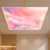 Eye-Protective Ceiling Light Cover Polyester Fabric Light-Blocking Lampshade  Office