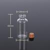 Transparent Glass Sealed Decoration Vial Cork Stopper Lid Storage Subpackage Bottle Multi Purpose Small Capacity Reagent Bottles