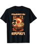 Men' & Japanese Ramen Noodle T-Shirt - Retro Anime Streetwear Tee with Ramen Bowl Graphic, Non-Shrink Non-Pilling Fabric Suitable for - Casual Wear, G