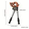 Nsulated Ratcheting Cable Cutters Wire Pliers Heavy Duty Wire Cutters for Multi-Strand Aluminum & Copper Cables