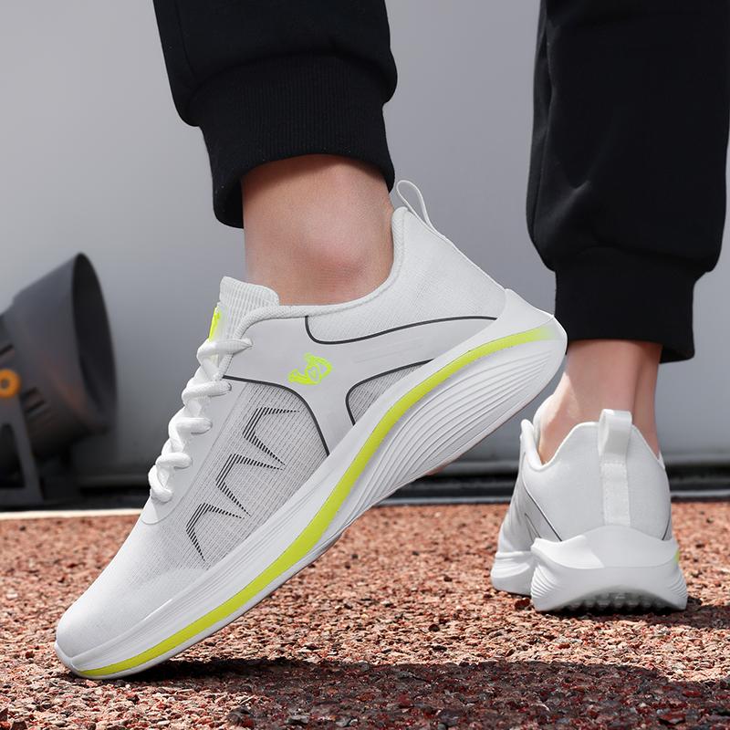 Herren-Laufschuhe, atmungsaktiv, Sport-Sneaker zum Schnüren, bequem, lässig, Wanderschuhe, Sportschuhe für das Training