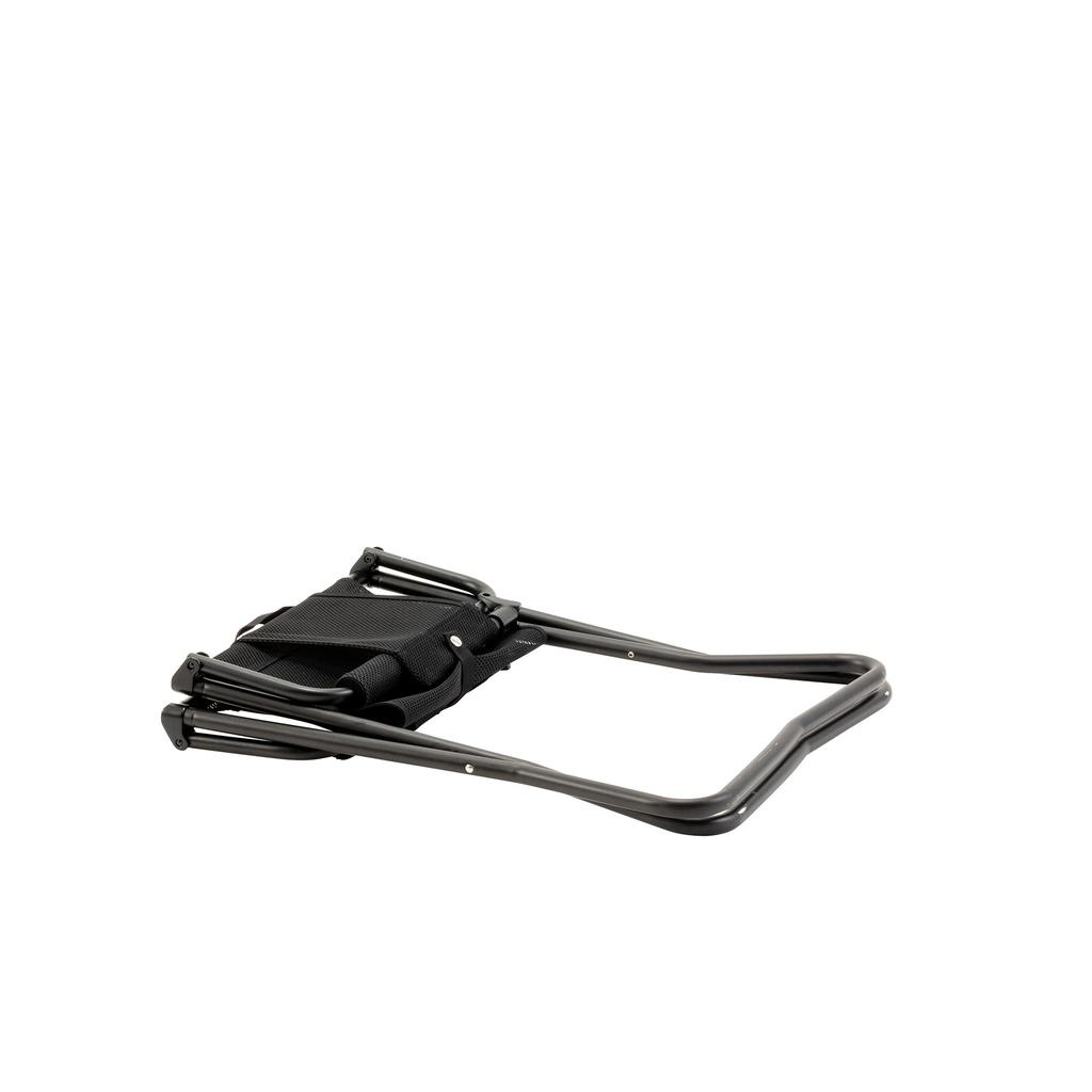 Snow Peak FD Chair Wide Folding Mesh FD for Outdoor Camping Chair, Black, LV-077M-BK,