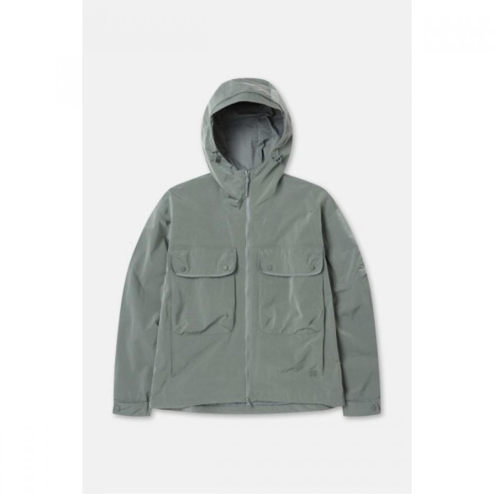 

Kolon SportS Men S Waterproof Jacket With Out Pocket tljjS25441gkh Grayshikaki/110