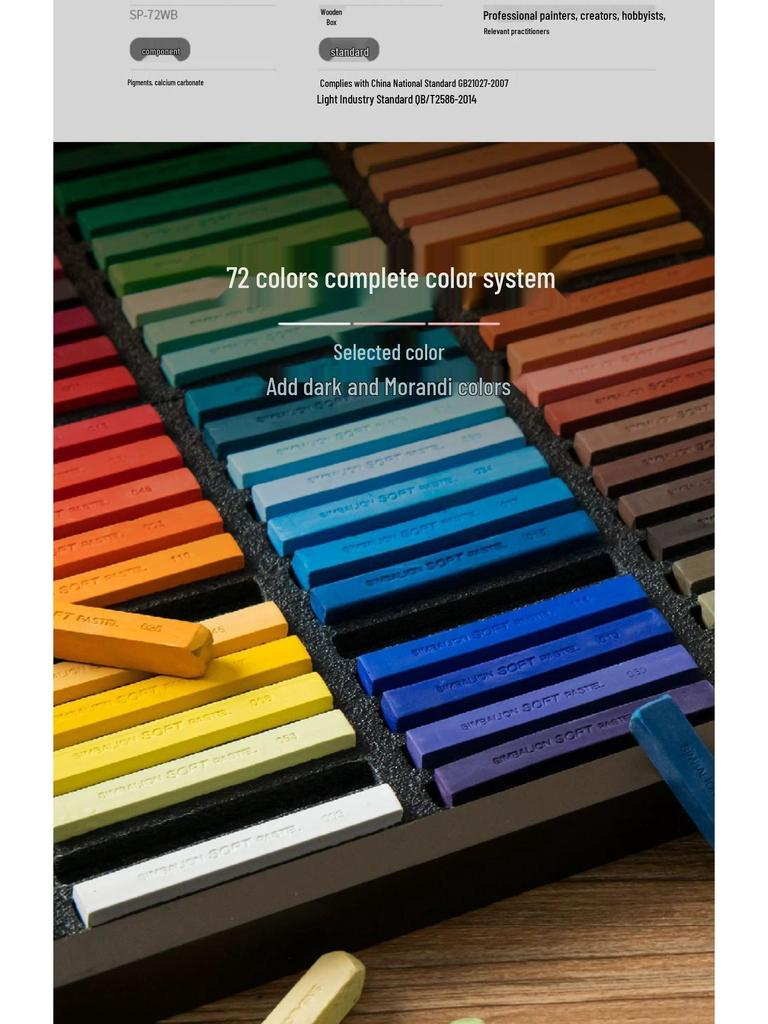 Lion Soft Pastels: Chalk Color Sticks for Drawing, Makeup, and Sketching - Blackboard Crayons.