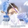 3 Pieces Glass Pipettes,  For Pharmacy, Perfume, Laboratory, Hospital, Chemistry