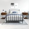 VidaXL Bedside Tables 2 Pcs Smoked Oak 44x45x58 Cm Engineered Wood 825848