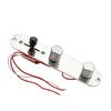 3 Way Wired Loaded Control Plate with Switch Knob for Electric Guitar Playing