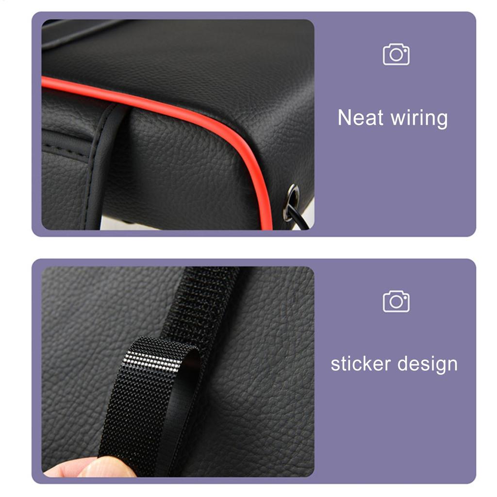 Armrest Organizer For Car With Cup Holder Projector Light Multifunctional Car Seat Storage Box For Truck RV Sedan Automotive
