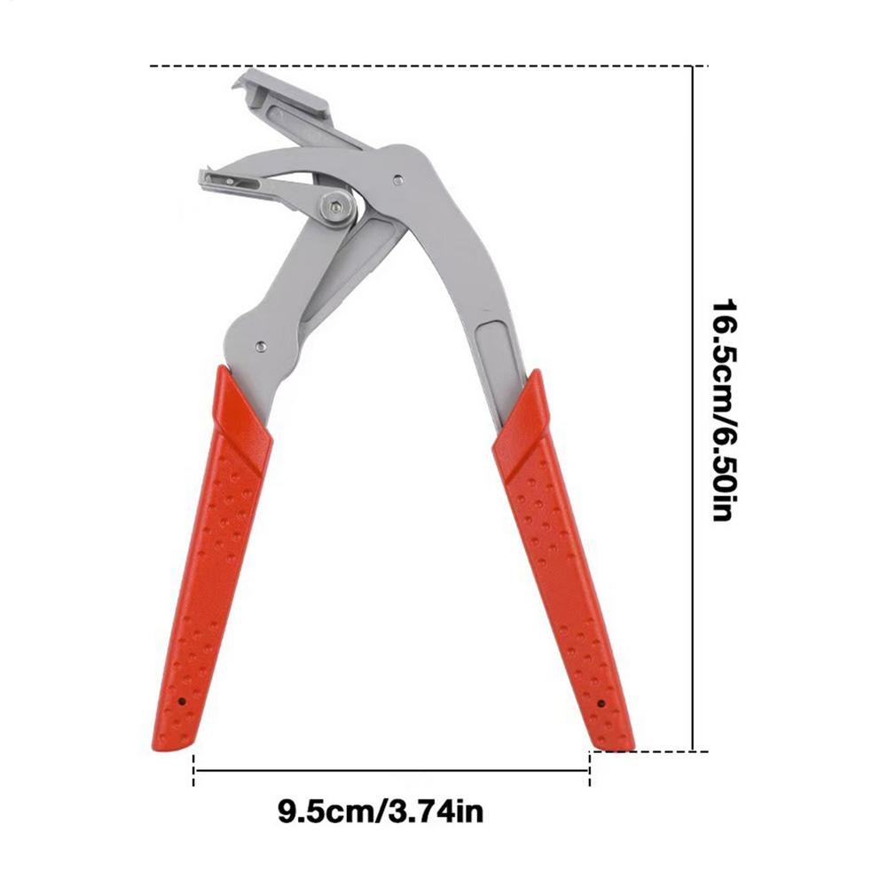 Panelclip-Zange Ergonomischer Anti-Rutsch-Griff Kfz-Reparaturzange Verkleidungswerkzeuge Automobilentfernung für Detailer Heimwerker Tür