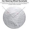 Side Window Shade Sunscreen Sheath Steering Wheel Cover Steering Wheel Sun Block Insulation Sleeve