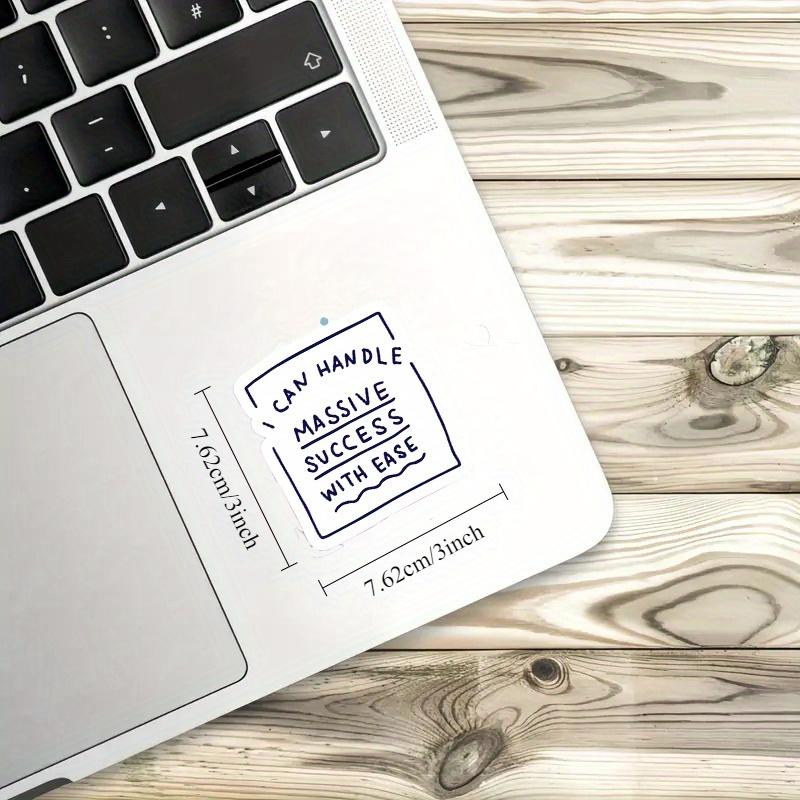 I can Handle massive success stickers, motivational stickers, funny inspirational for Water Bottles, tumbler stickers, laptop sticker
