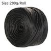 200g/Roll Nappa Matte Faux Leather Yarn Woven Yarn Solid Color Crocheting Thread Yarn Faux Leather Material Crafts Yarn