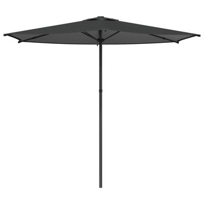 Garden Umbrella with Base 270 X 270 Cm Polyester Rectangular