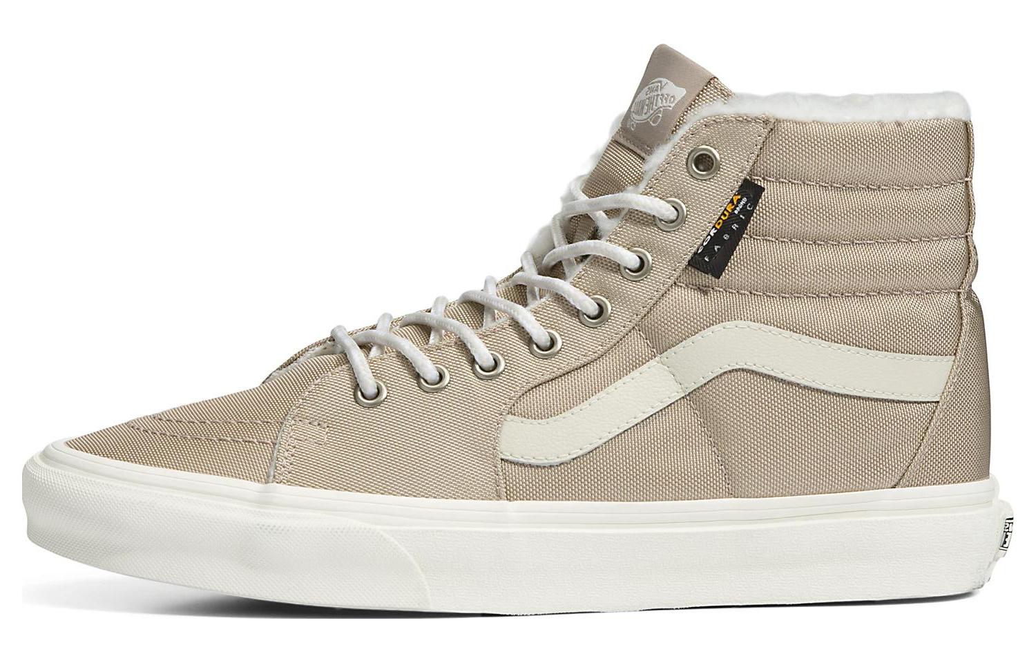 Vans SK8 HI Cordura Sherpa Cream VN0A4BVT1NU 40.5