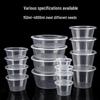 Disposable 1000ml PP Round Takeout Bowls