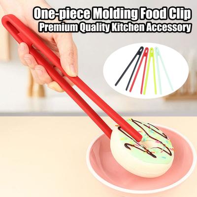 Silicone Food Clip A-shaped Holder for Kitchen Baking Tools Buffet BBQ