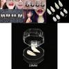 Realistic Halloween Vampire Fangs Teeth Kit With Solid Adhesive And Customizable Sizes