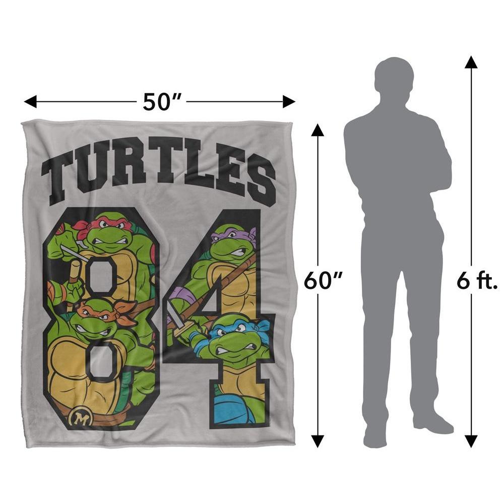 TMNT 84 Silky Supersoft Blanket