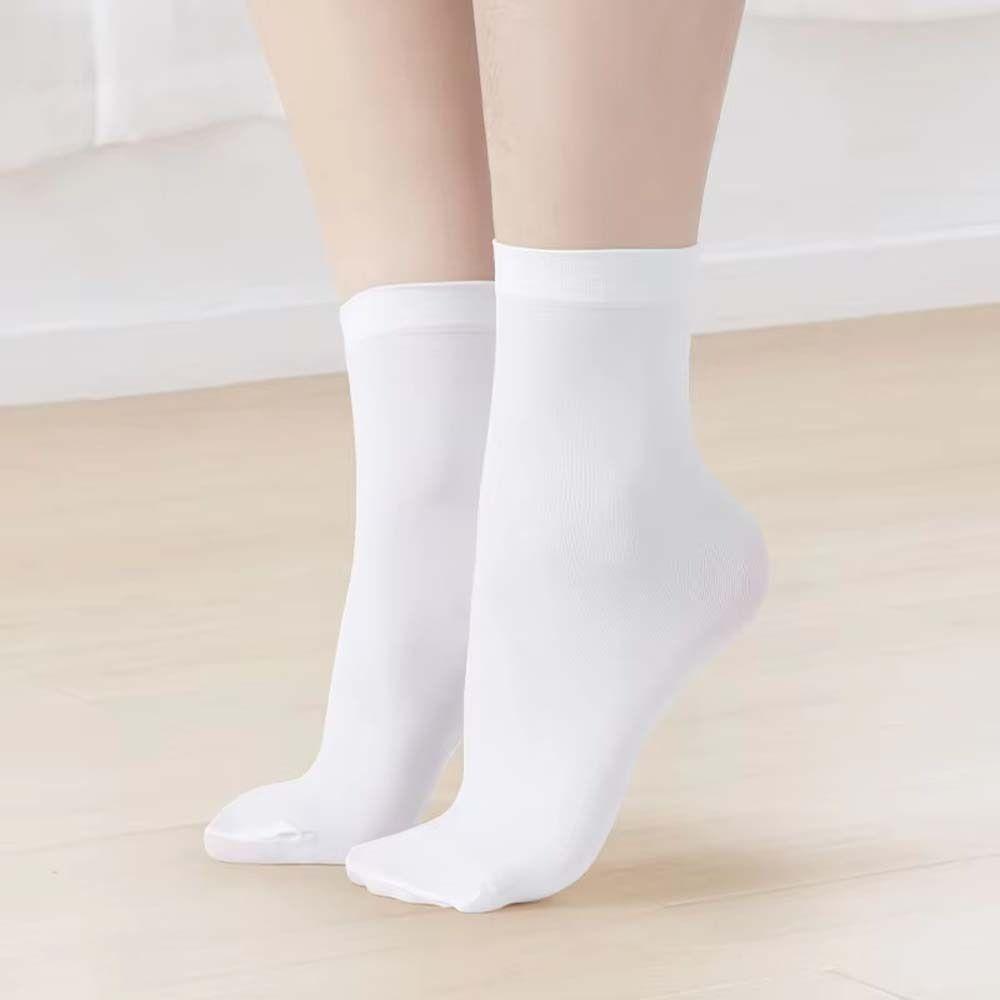 Dance Wear Ballet Socks Practise Training Skin Color Modern Dance Socks Invisibility Absorb Sweat Ballet Stockings Girls Women
