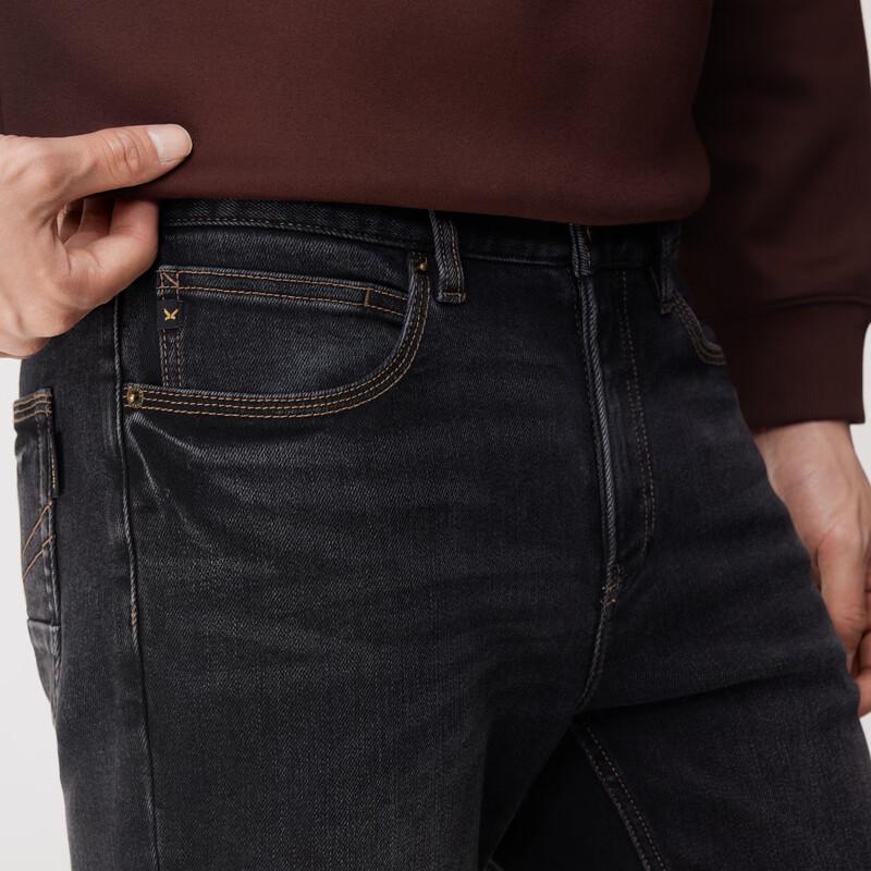 K-Boxing Men's 7x High-Stretch Air Denim Winter Jeans