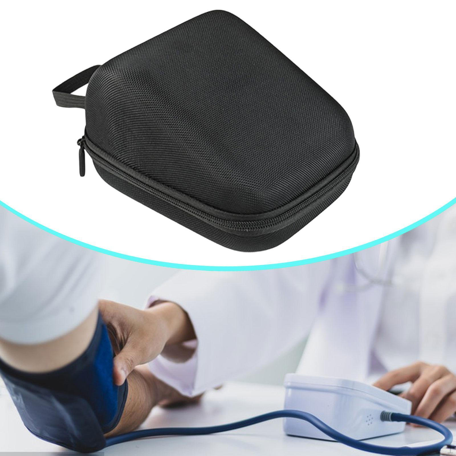 

Carrying Case for Upper Arm Pressure Pouch Multifunctional Dustproof Zipper Closure Storage Bag чорний