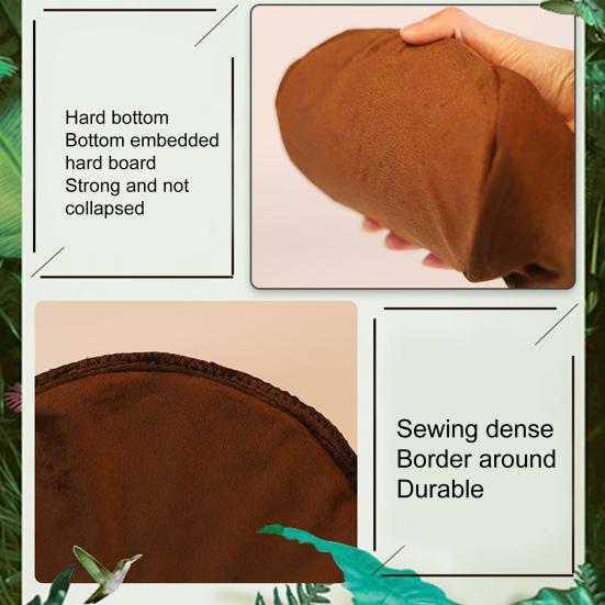 Papegoja Hängmatta Dubbellager Stort Utrymme med Krokar Andas Håll Varmt Vila Och