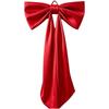 Elegant Large Christmas Bowknot Solid Color Creative Xmas Tree Topper Bows Reusable 60x120cm Christmas Decorative Bow