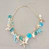 Ornaments Shell Starfish Bracelet Imitation Pearl Natural Conch Beach Bracelets  Women
