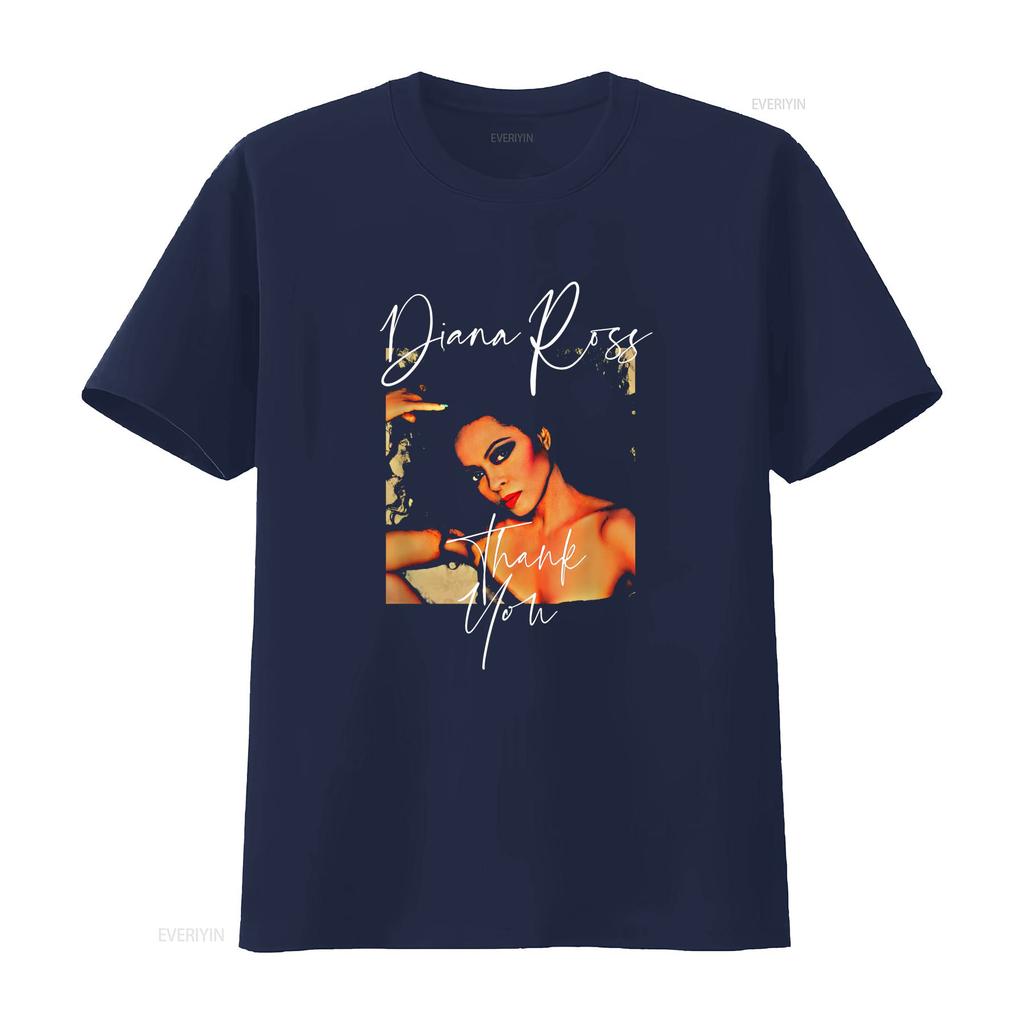 Diana Ross T Shirt arT Thank You new HOT best vintage Washed Unisex Stretched Top For Everyday Wear Breathable Casual Soft