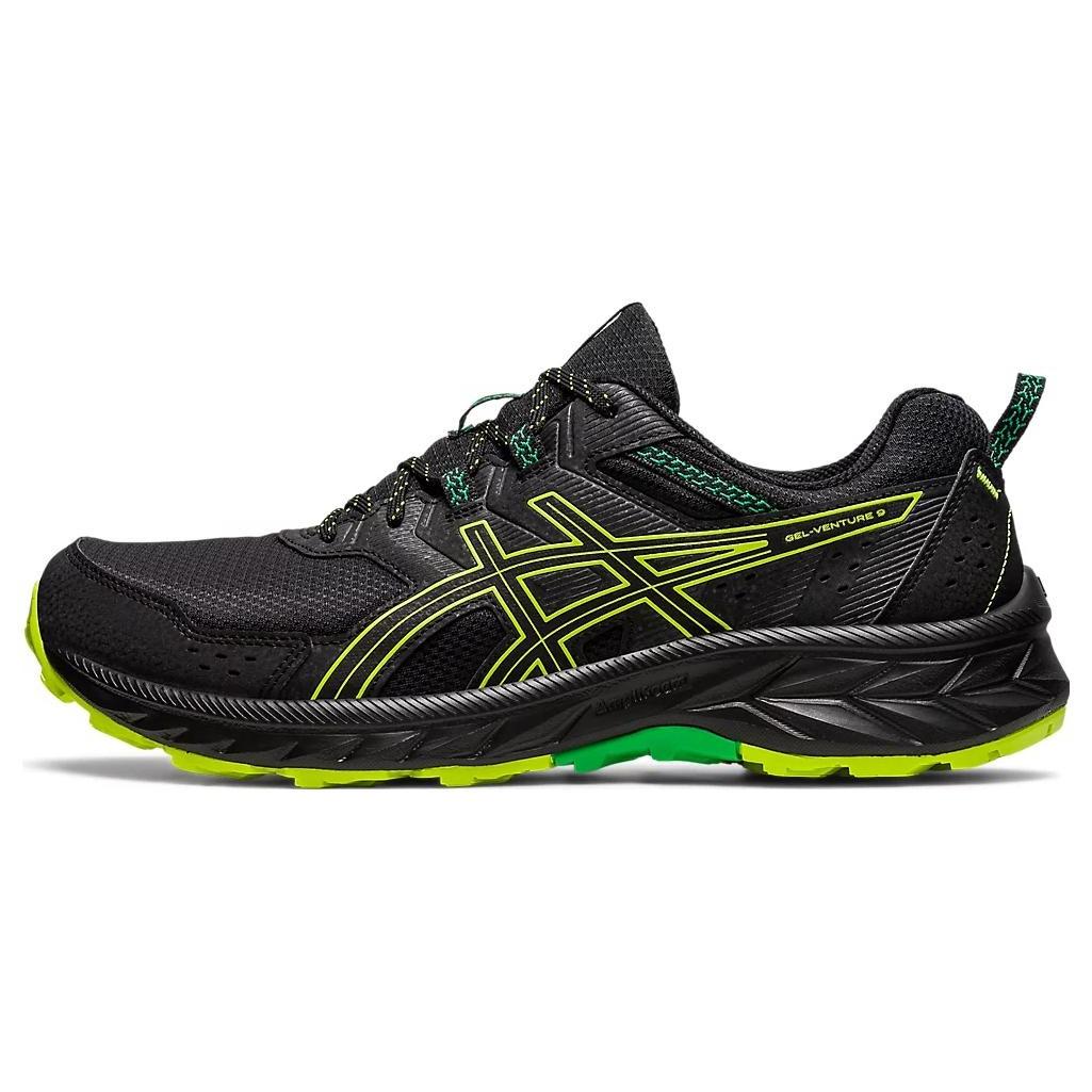 ASICS Gel-Venture 9 Black Lime Zest Men s 1011B486-003 EU 40