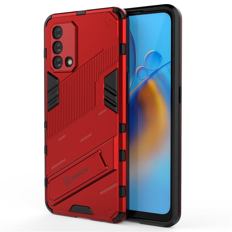 Phone Case For Reno 6 Lite Cover For OPPO Reno6 Reno 6 Lite Capas Shockproof Bumper Kickstand Cover For OPPO Reno 6 Lite Fundas
