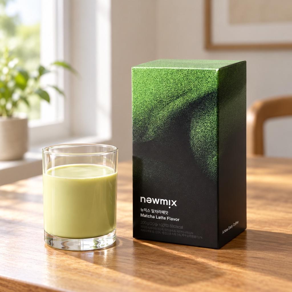 Newmix Coffee Matcha Latte 10 Sticks 200g