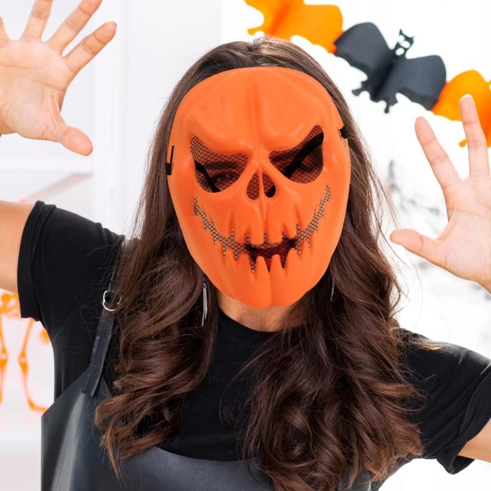 Creativity Scary Pumpkin Mask Spooky Terrifying Cosplay Mask  Halloween Party