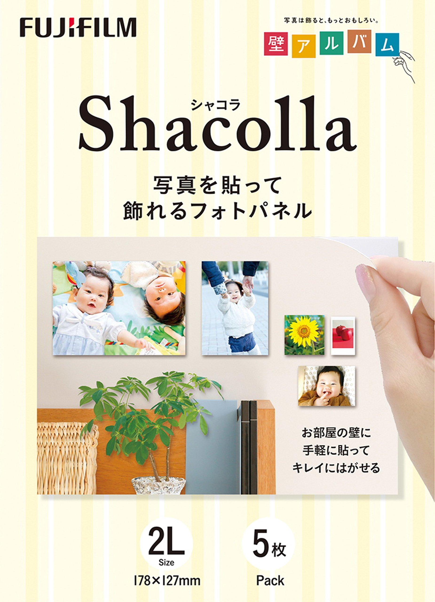 

FUJIFILM Фотопанель shacolla 5 штук 2L WD 2L 5P KABE-AL