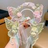 Cute Flower Butterfly Mermaid Elf Headband Princess Hair Accessories For Little Girls Lolita Hanfu Dress Up