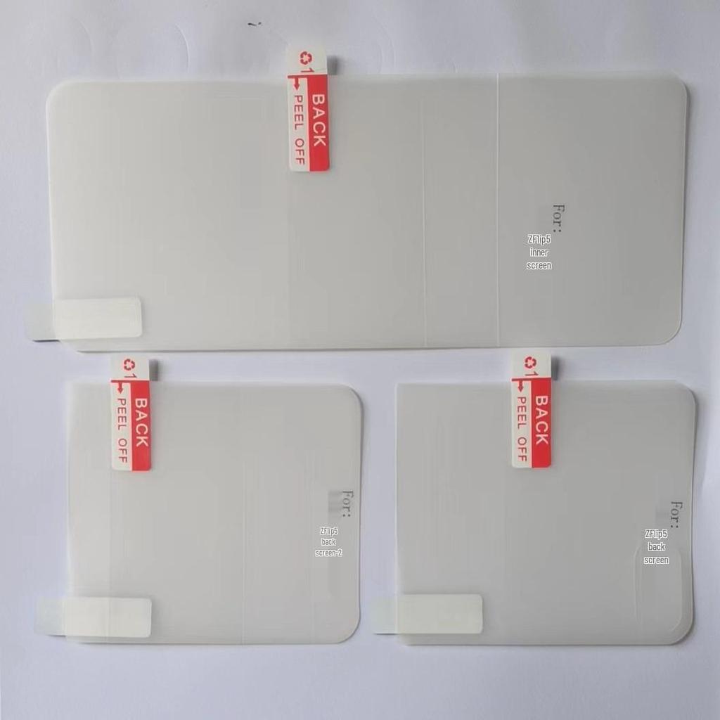 Matná hydrogelová fólie TPU na skládací displej Samsung ZFlip6 pro 4./5. generaci.