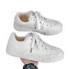 Shoes Men's Trendy Shoes Versatile Little White Shoes Men's Spring Trend Low-top Leather Flat Shoes Breathable Soft-soled Casual Shoes