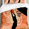 Flame Basketball Ball Box Printed Comfort Duvet Cover Pillow Case Home Textile Quilt Cover Boy Kid Teen Girl 3pcs Bedding Set
